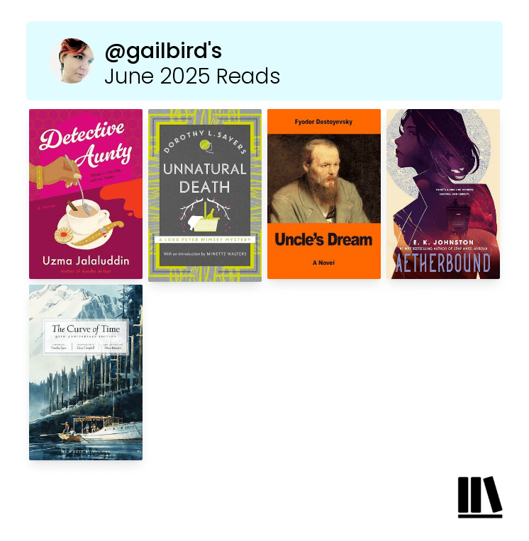 June Reading Wrap-Up | The&nbsp;StoryGraph